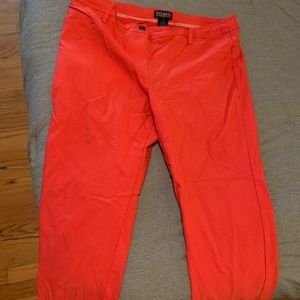 Soho Coral Crop Pants
